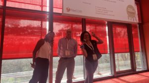 Membres de la FéeCOIA réalisant une présentation aux journées nationales AVEC santé