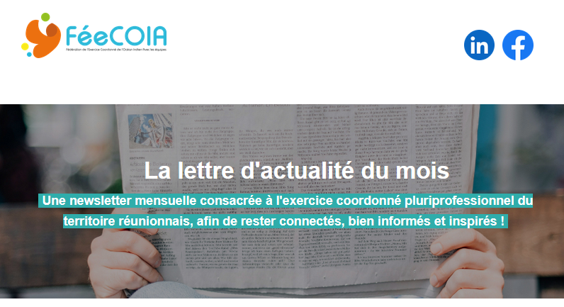 Image de la newsletter de la FéeCOIA